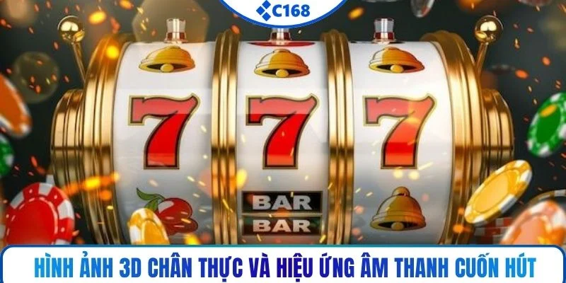 Hình ảnh 3D chân thực và hiệu ứng âm thanh cuốn hút